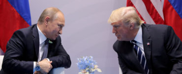 Archívna snímka: Donald Trump a Vladimir Putin. Foto: Reuters, Carlos Barri
