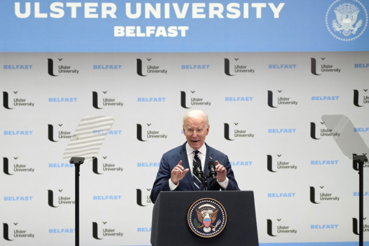 Joe Biden v Severnom Írsku