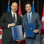 Ukrajinský prezident Volodymyr Zelenskyj a kanadský premiér Justin Trudeau v pondelok prostredníctvom telefónu rokovali o dlhodobej obrannej spolupráci.