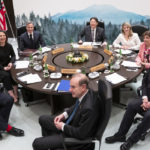 Zasadnutie ministrov zahraničných vecí skupiny G7 v japonskom meste Karuizawa v utorok 18. apríla 2023. FOTO TASR/AP
