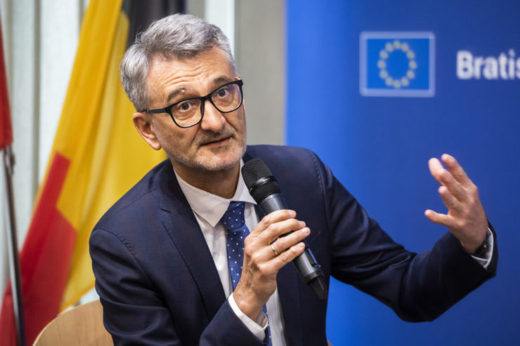 Vedúci Zastúpenia Európskej komisie (EK) na Slovensku Vladimír Šucha