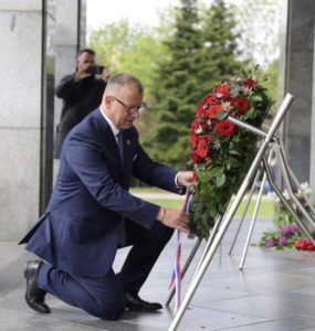 Boris Kollár na Slavíne 8. mája 2023