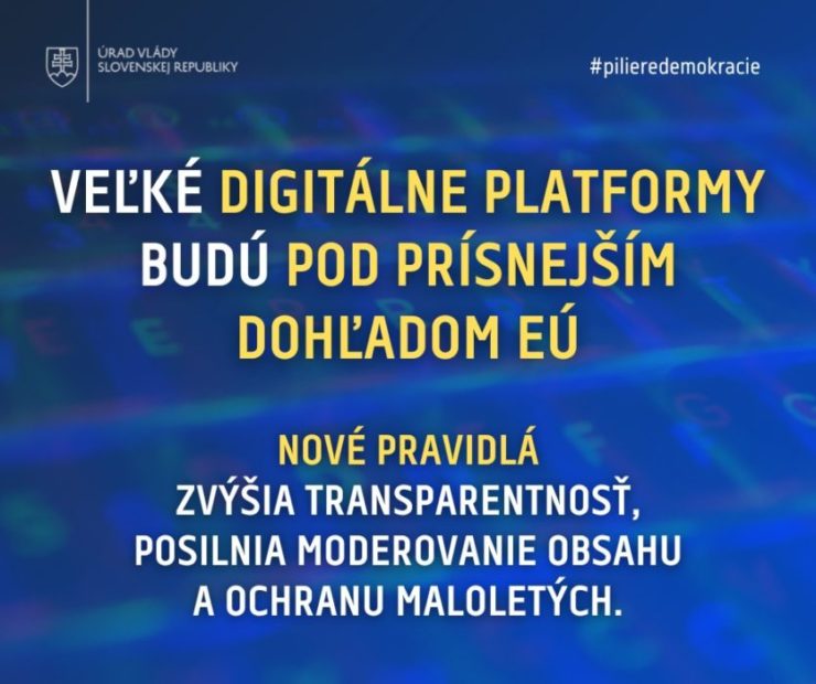 Demokrati chcú regulovať sociálne siete. Oficiálna fanúšikovská stránka Úradu vlády Slovenskej republiky sa na sociálnej sieti Facebook vytešuje, že už čoskoro bude možné lepšie regulovať sociálne siete.