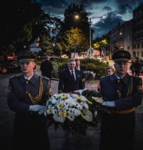R. Fico na oslavách 150. výročia založenia Československej republiky