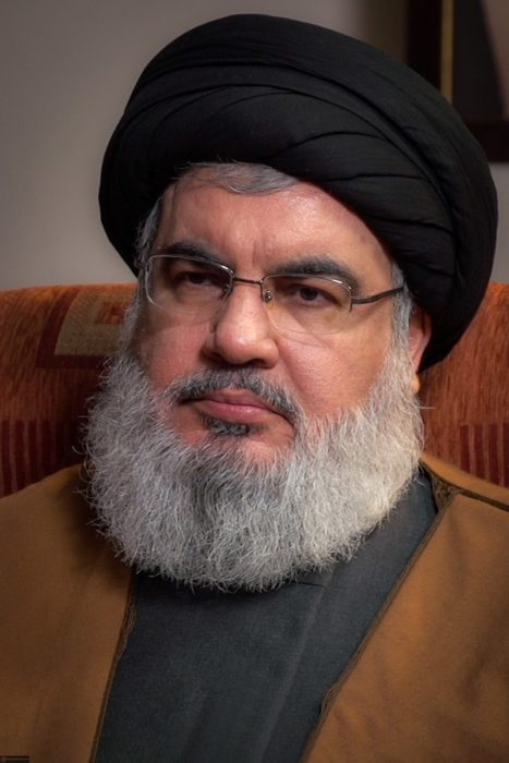 Hasan Nasralláh, vodca Hizballáhu.
