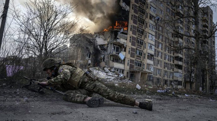 Po ťažkých bojoch ukrajinská armáda prehrala