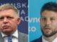 Premiér Robert Fico (Smer-SD)/ Šéf PS Michal Šimečka