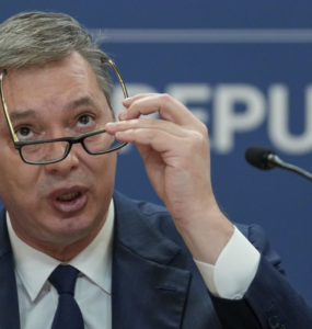 Srbsko prezident Vučič