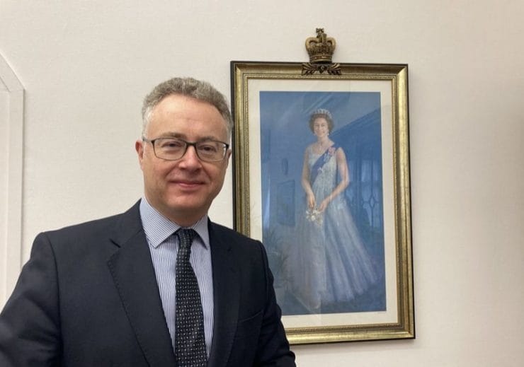 Britský veľvyslanec na Slovensku Nigel Baker