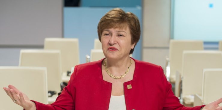 Šéfka Medzinárodného menového fondu (MMF) Kristalina Georgievová