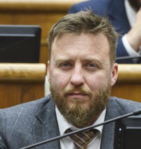 poslanec Národnej rady SR Peter Kotlár (SNS)