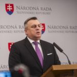 Na snímke podpredseda Národnej rady (NR) SR a predseda Slovenskej národnej strany (SNS) Andrej Danko