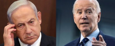 Izraelský premiér Benjamin Netanjahu a americký prezident Joe Biden.