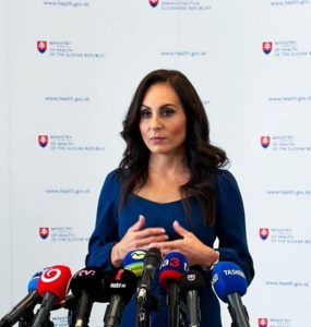 ministerka zdravotníctva Zuzana Dolinková