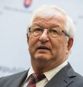 predseda Súdnej rady SR Ján Mazák