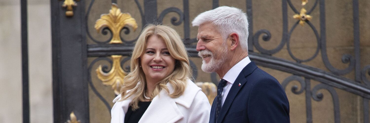 Zuzana Čaputová a český prezident Petr Pavel