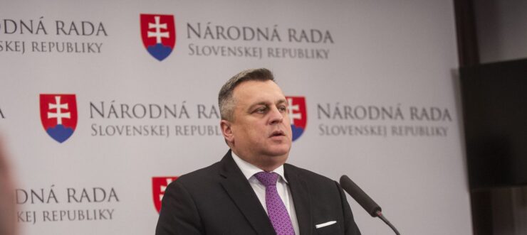 Na snímke podpredseda Národnej rady (NR) SR a predseda Slovenskej národnej strany (SNS) Andrej Danko zdroj: tasr