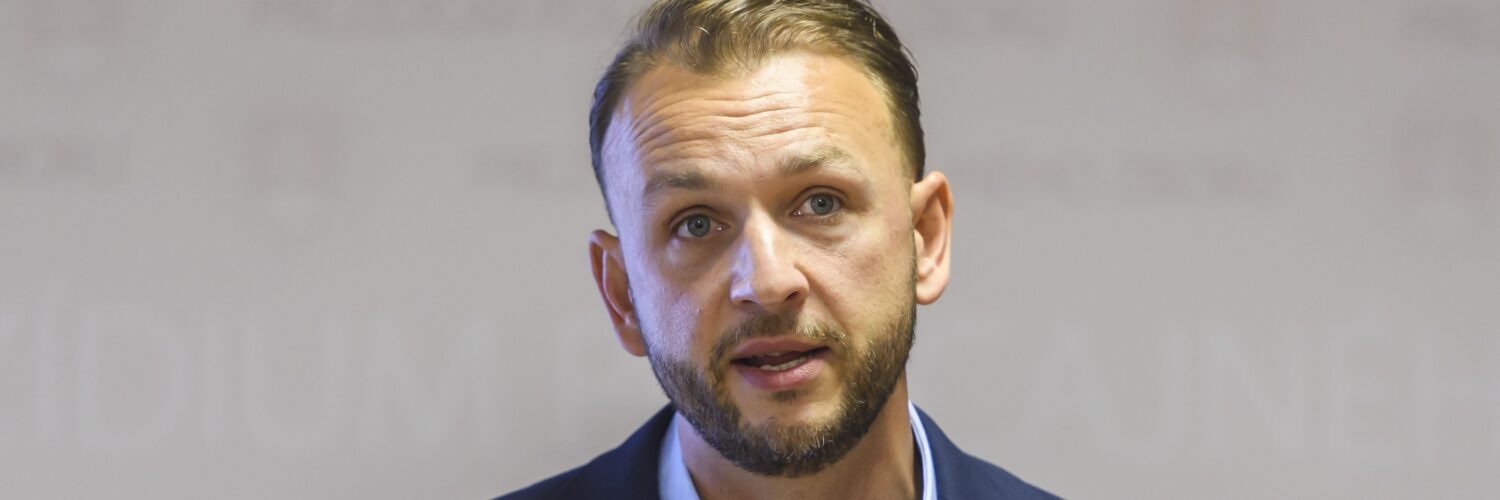minister vnútra a šéf koaličnej strany Hlas-SD Matúš Šutaj Eštok