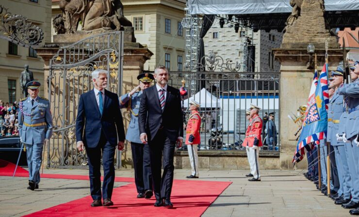 prezident SR Peter Pellegrini zamieril podľa tradície na svoju prvú zahraničnú cestu do Českej republiky