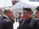 Vladimir Putin a severokórejský vodca Kim Čong-un