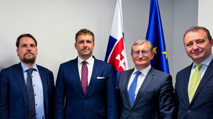 Kamil Šaško - Rokovanie so zástupcami delegácie EK