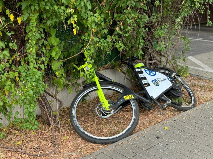 bikesharing už asi nie je v Trnave prioritou...