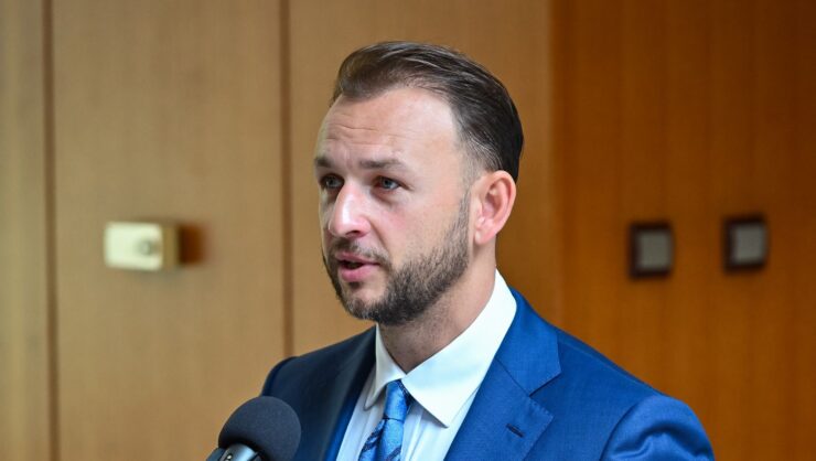 minister vnútra SR Matúš Šutaj Eštok (Hlas-SD)