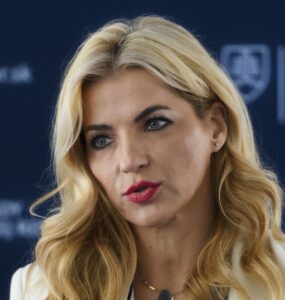ministerka kultúry SR Martina Šimkovičová (nominantka SNS)