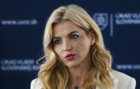 ministerka kultúry SR Martina Šimkovičová (nominantka SNS)