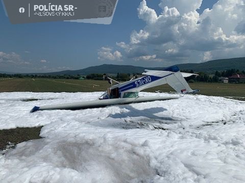 Nehoda v Kamenici nad Cirochou. Zdroj: Polícia SR, Prešovský kraj