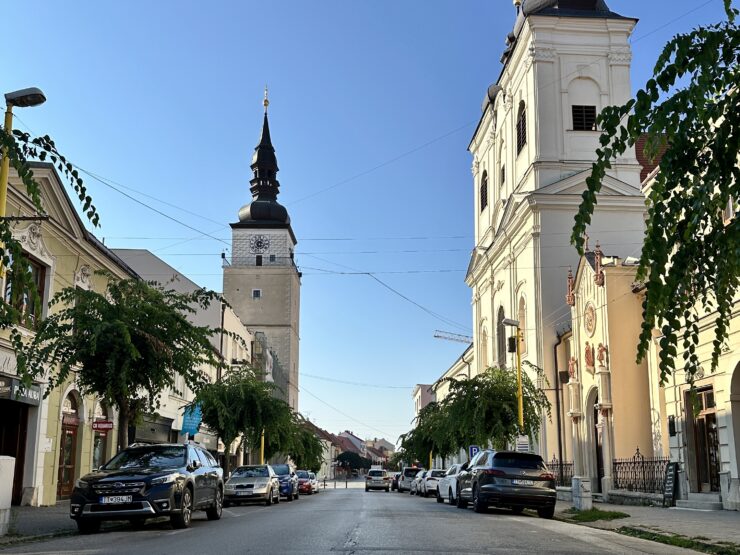 Štefánikova ulica - zatiaľ dostupná autom