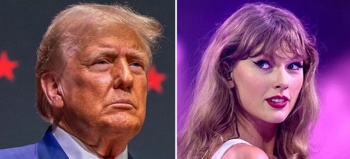 Donald Trump a Taylor Swift