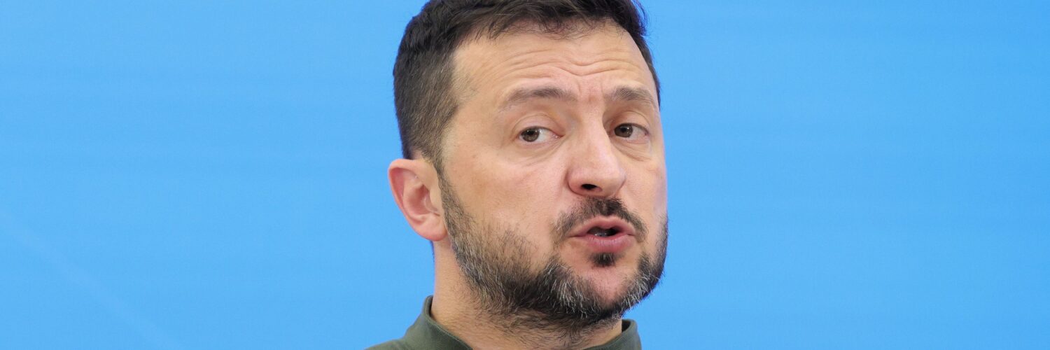 Ukrajinský prezident Volodymyr Zelenskyj