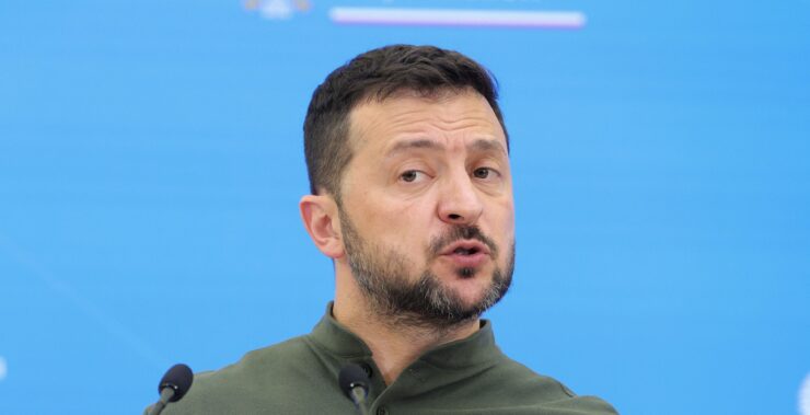 Ukrajinský prezident Volodymyr Zelenskyj