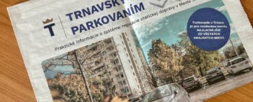 parkovanie v Trnave - obsiahnuté na 8 stranách formátu A3