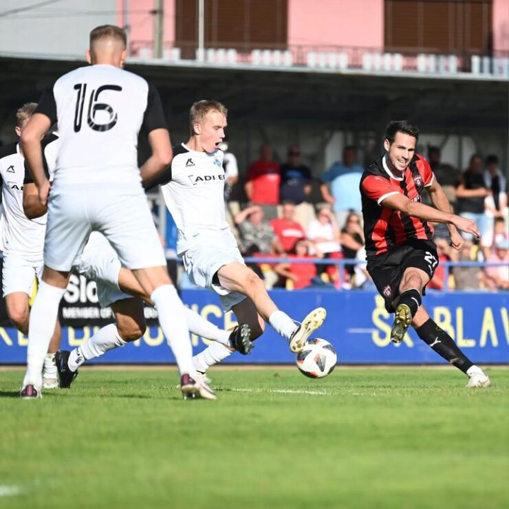 V strede poľa si plnil úlohy Vojtěch Kubista - Zdroj - FB FC Spartak Trnava