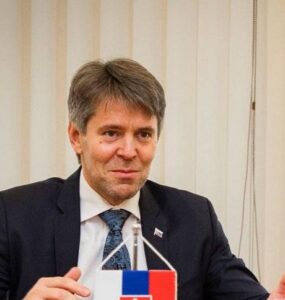 Štátny tajomník Ministerstva zahraničných vecí a európskych záležitostí Slovenskej republiky Marek Eštok