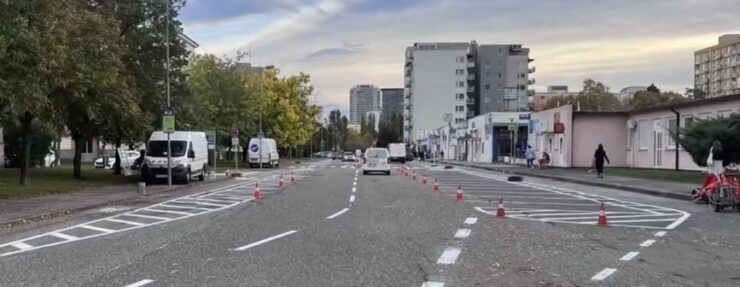 Herlianska ulica sa stáva symbolom chaosu