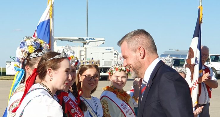 prezident SR Peter Pellegrini otvoril výstavu krojov