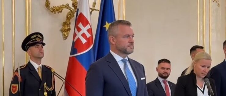 Prezident Slovenskej republiky Peter Pellegrini