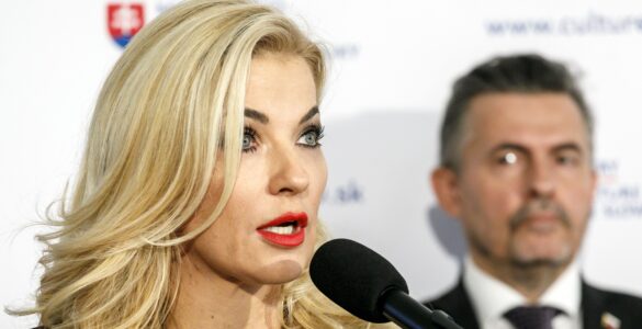 ministerka kultúry SR Martina Šimkovičová (nominantka SNS)