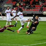 Kelvin Ofori takto prvýkrát prekonal brankára Danka - zdroj - fcspartaktrnava.com