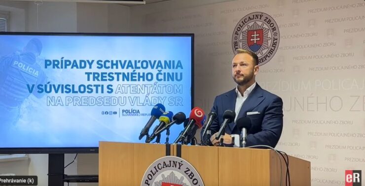 Minister vnútra Matúš Šutaj Eštok (Hlas-SD)