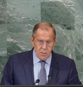 ruský minister zahraničných vecí Sergej Lavrov