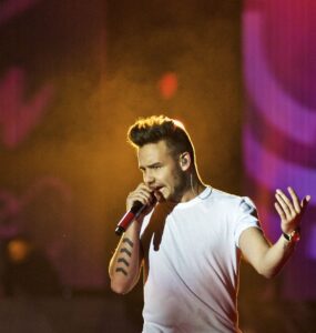 britský spevák Liam Payne, bývalý člen skupiny One Direction