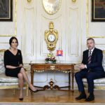 prezident SR Peter Pellegrini a ministerka zdravotníctva Zuzana Dolinková (Hlas-SD)