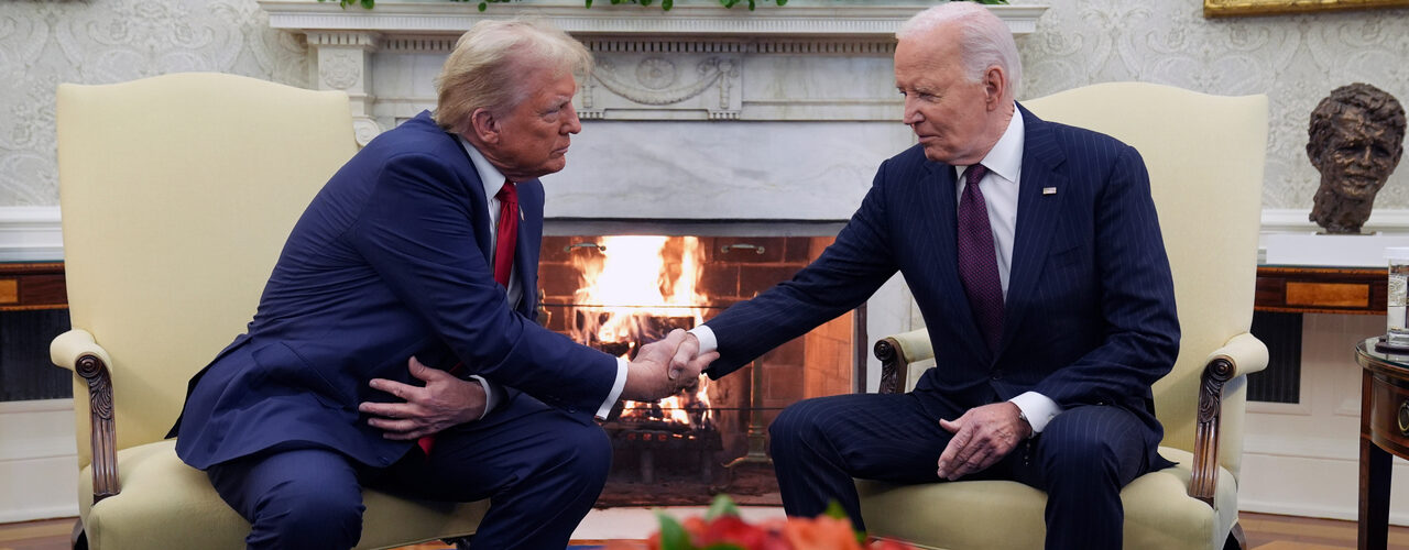 Biden a Trump na stretnutí po voľbách, foto-TASR