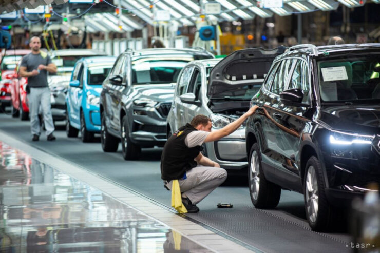 Úpadok Nemeckej ekonomiky by nemusel ohroziť slovenskú automobilku, foto-TASR, Jakub Kotian