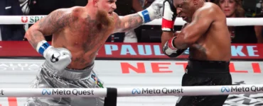 Mike Tyson a Jake Paul, zdroj: Reuters