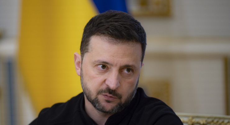 Ukrajinský prezident Volodymyr Zelenskyj